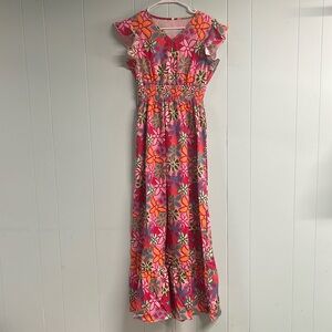 NWOT bright floral dress